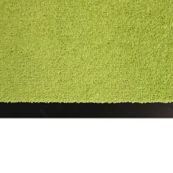 Tapis de Porte Paillasson d'entrée Monochrom Vert citron 120 x 250 cm - Floordirekt