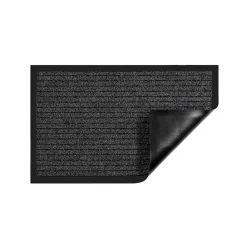 Tapis de Porte Paillasson d'entrée Dura Anthracite 50 x 80 cm