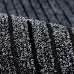 Tapis de Porte Paillasson d'entrée Dura Anthracite 50 x 80 cm
