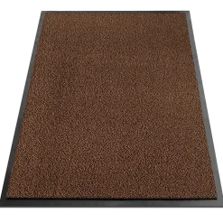 Tapis de Porte Paillasson d'entrée SKY terre-Noir 40 x 60 cm