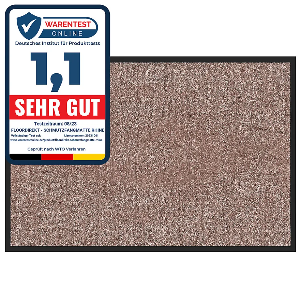 Tapis de Porte Paillasson d'entrée Rhine Goéland 90 x 120 cm