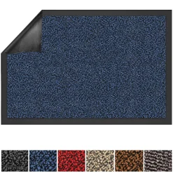 Tapis de Porte Paillasson d'entrée SKY Bleu 40 x 60 cm - Floordirekt