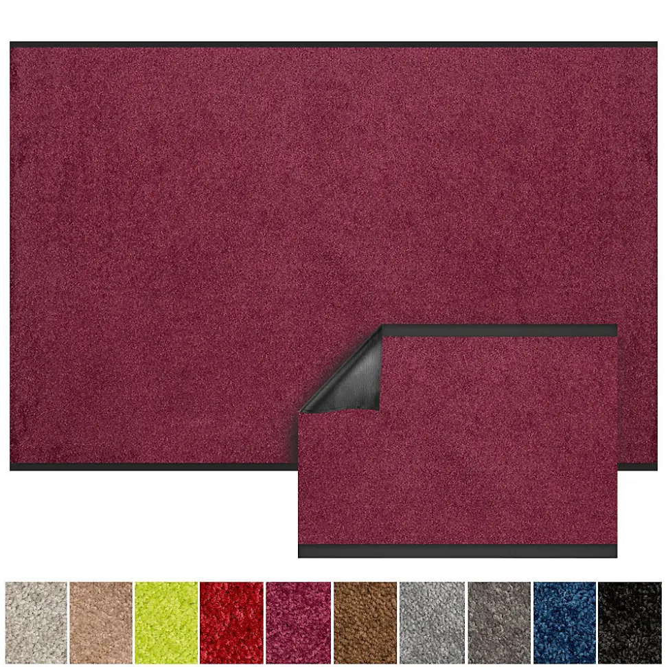 Tapis de Porte Paillasson d'entrée Performa, Violet, 120 x 180 cm - Floordirekt
