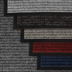 Tapis de Porte Paillasson d'entrée Dura Anthracite 100 x 150 cm