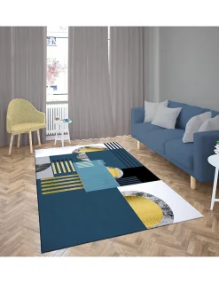 Tapis de salon JODHPUR Bleu - 160x230cm