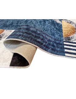 Tapis de salon JODHPUR Bleu - 160x230cm