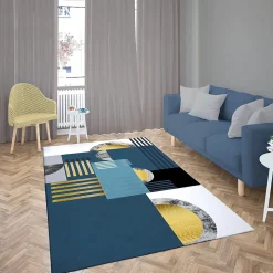 Tapis de salon JODHPUR Bleu - 160x230cm
