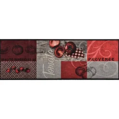Tapis de sol de cuisine lavable Tomate 60x180 cm