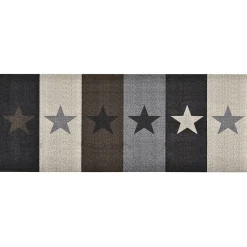 Tapis de sol de cuisine lavable Étoile 60x180 cm
