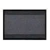 Tapis d'entrée absorbant microfibres gris L.60 x l.40 cm