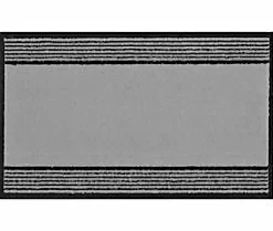 Tapis d'entrée absorbant polyamide imprimé chat gris enthracite L.60 x l.40 cm