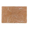 Tapis d'entrée antidérapant en fibre de coco imprimé ethnique L.60 x l.40cm Ornami