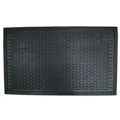 Tapis d'entrée caoutchouc GoodHome L.45 x l.75 cm