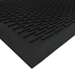 Tapis d'entrée caoutchouc GoodHome L.45 x l.75 cm