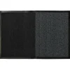 Tapis d'entrée Cres GoodHome gris L.60 x l.90 cm