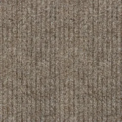 Tapis d'entrée côtelé antisalissures & antidérapant - 1er prix - Beige - Rouleau de 1m x 25m