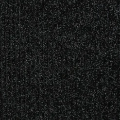 Tapis d'entrée côtelé antisalissures & antidérapant - 1er prix - Anthracite - Rouleau de 2m x 2m
