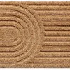 Tapis d'entrée en fibres de coco arche L.75 x l.30 cm