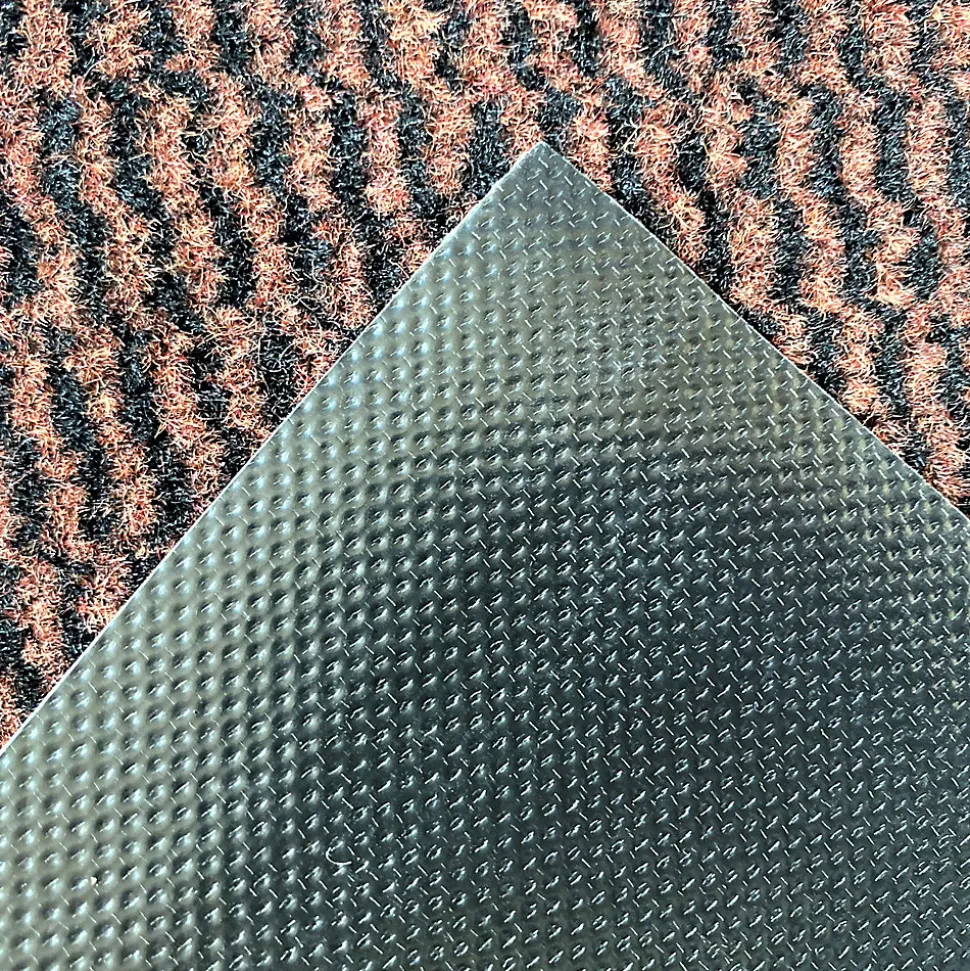 Tapis d'entrée polypropylène Boykins GoodHome marron L.60 x l.40 cm