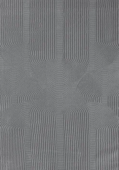 Tapis design salon Moderne Art Curve Durable, Gris, 80 x 150 cm - LIMA