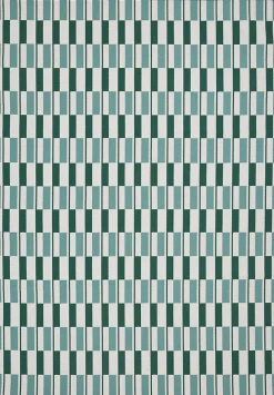 Tapis d'extérieur Capu géométrie vert l.160 x L.230 cm