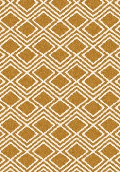 Tapis d'extérieur Tio graphite jaune l.150 x L.200 cm
