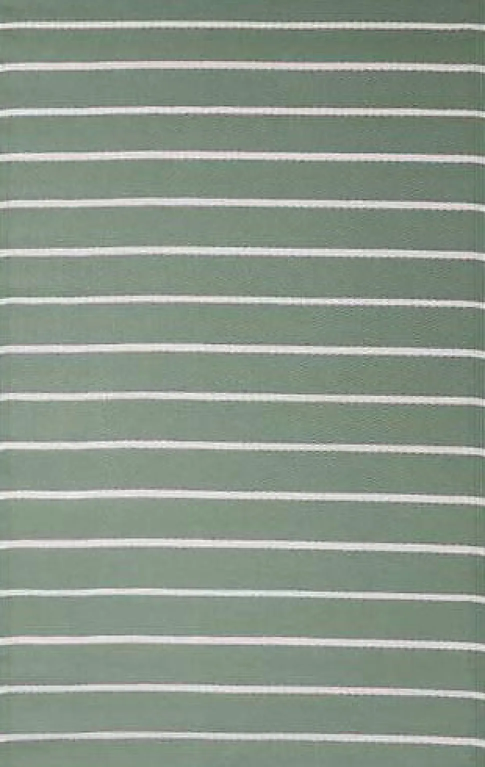 Tapis d'extérieur tissé à rayures vert et blanc L.170 x l.120 Dylrev