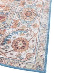 Tapis Dorsey GoodHome l. 120cm x L. 170cm bleu