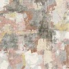 Tapis effet Trashwall aux tons gris/ocre/brique L.230 x l.160 cm, Balta
