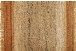 Tapis en jute et laine 180x240 cm