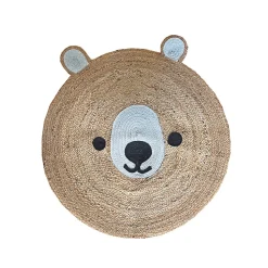 Tapis en jute Ourson 'Deko&co'