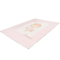 Tapis Enfant Imprimé "Bambini VI" Rose 120 x 180 cm