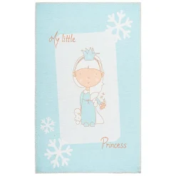 Tapis Enfant Imprimé "Bambini II" Menthe 120 x 180 cm