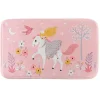 Tapis Enfant Imprimé "Fée des Bois" 45x75cm Rose