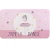 Tapis Enfant Imprimé "Petite étoile" 45x75cm Rose