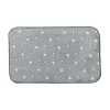 Tapis Enfant "Phosphorescent Fluo" 50x80cm Gris