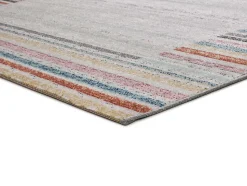 Tapis extérieur ATTICGO multicolore rectangulaire géométrique 80x150 cm SAMARA