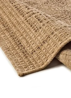 Tapis extérieur ATTICGO naturel rectangulaire classique effet jute 80x150 cm ACRA