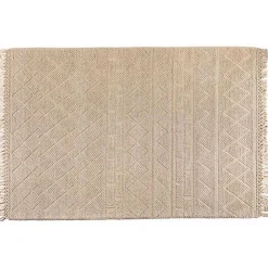 Tapis extérieur en PET Soan neige 170x120 cm