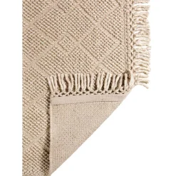 Tapis extérieur en PET Soan neige 170x120 cm