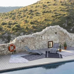 Tapis extérieur en polypropylène Paomia 290x200 cm