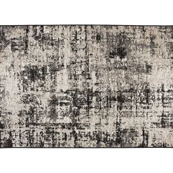 Tapis extérieur en polypropylène Catania noir 170x120 cm
