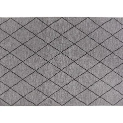 Tapis extérieur en polypropylène Allan perle 290x200 cm