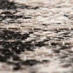 Tapis extérieur en polypropylène Catania noir 110x60 cm