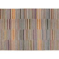 Tapis extérieur en polypropylène Bianca papaye 170x120 cm