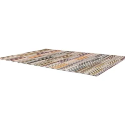 Tapis extérieur en polypropylène Bianca papaye 170x120 cm