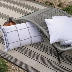 Tapis extérieur en polypropylène Paomia 110x60 cm