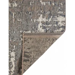 Tapis extérieur en polypropylène Catania gris 110x60 cm