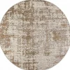 Tapis extérieur rond en polypropylène Catania 200 cm