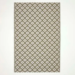 Tapis extérieur terrasse réversible - Tapis de jardin imperméable et résistant UV - May - Gris - 180x270 cm - HOMESCAPES